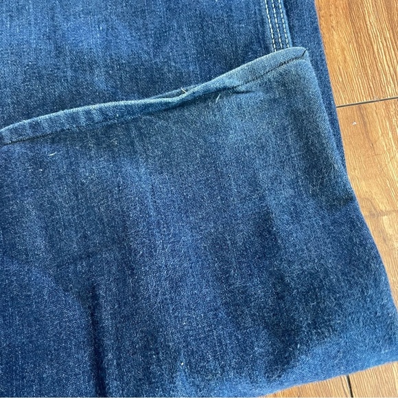 ZEPPELIN Men’s Vintage Retro Blue Denim Jeans Straight Leg Size 32 - Picture 8 of 16